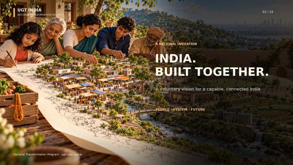 India. Built Together. — the INA national invitation film